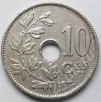 Лот: 217270. Фото: 2. Бельгия. 10 сантим 1928г. Монеты