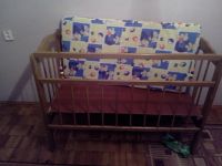 Лот: 4629696. Фото: 2. Продам детскую кроватку с кокосовым... Детская мебель