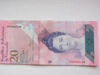 Лот: 7265866. Фото: 2. Венесуэла 20 боливаров 2013 без... Банкноты
