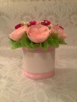 Лот: 14836786. Фото: 2. Букет из конфет "Английские розы... Цветы, букеты