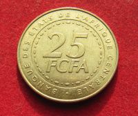 Лот: 19929067. Фото: 2. Центральная Африка (BEAC) 25 франков... Монеты