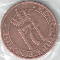 Лот: 14476855. Фото: 2. Норвегия 2 оре 1936 год (с6-3). Монеты