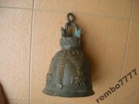 Лот: 5821159. Фото: 2. колокол.колокольчик.бронза.камбоджа... Живопись, скульптура, фото