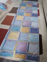 Лот: 6465648. Фото: 2. Штора шёлк, идеально на дачу... Домашний текстиль