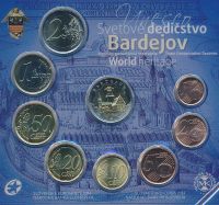 Лот: 6413063. Фото: 2. Словакия 2014 Набор евромонет... Монеты