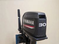 Лот: 25650193. Фото: 3. 2х-тактный лодочный мотор YAMAHA... Авто, мото, водный транспорт