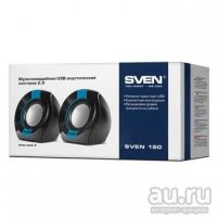 Лот: 8852947. Фото: 4. Колонки SVEN 150 5W 2.0 USB Black... Красноярск