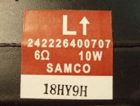 Лот: 3757765. Фото: 2. Акустика встраиваемая SAMCO 242226400707... Радиодетали  (электронные компоненты)