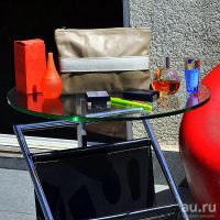 Лот: 17203492. Фото: 4. Кожаный клатч "Francesca" Бежевый...