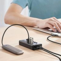 Лот: 25209902. Фото: 3. Хаб-USB UGREEN CM481 (90307) USB-C... Компьютеры, оргтехника, канцтовары