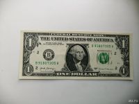 Лот: 13752009. Фото: 2. 1 доллар США. Банкноты