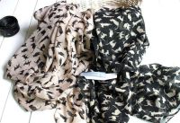 Лот: 12133056. Фото: 3. НОВЫЙ шарф платок палантин с кошками. Одежда, обувь, галантерея