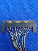 Лот: 25019095. Фото: 2. LVDS + 2 Шлейфа T-con + Кабель... Запчасти для бытовой техники