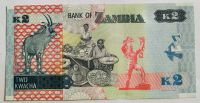Лот: 25720881. Фото: 2. Замбия 2 квача 2020 ПРЕСС. Банкноты