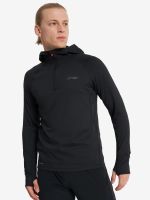Лот: 22444652. Фото: 2. Лонгслив мужской Li-Ning, Черный. Спортивная одежда