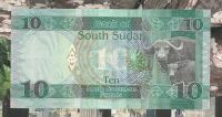 Лот: 18294385. Фото: 2. Южный Судан 10 фунтов 2016 С 1... Банкноты