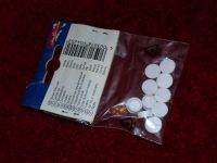 Лот: 4115945. Фото: 2. Белые заглушки для пластиковых... Двери, окна, фурнитура