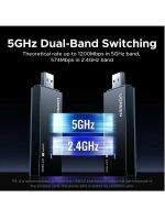 Лот: 25889267. Фото: 4. Адаптер UGREEN CM499 (65225) AX1800... Красноярск