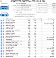 Лот: 11661781. Фото: 2. SSD 120GB Kingston HyperX FURY... Комплектующие
