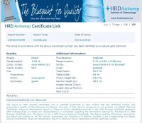 Лот: 890647. Фото: 2. Бриллиант Сердце 1.02ct. Ювелирные изделия, бижутерия, часы