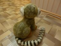 Лот: 6868448. Фото: 2. Обезьяна Лемур. Мягкая игрушка... Игрушки