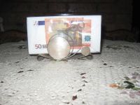Лот: 9745776. Фото: 2. Салфетница металл клеймо с пачкой... Посуда, кухонная утварь