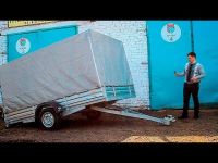 Лот: 10904922. Фото: 3. Большой легковой прицеп с тентом... Красноярск