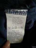 Лот: 9124870. Фото: 3. Синяя футболка. Одежда, обувь, галантерея