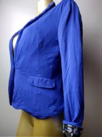 Лот: 15144650. Фото: 2. Пиджак синий 44-46, модный клевый. Женская одежда
