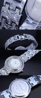 Лот: 3119215. Фото: 4. Красивые женские часы, усыпанные...