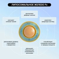 Лот: 24867425. Фото: 3. Будь Здоров Липосомальное Железо... Красота и здоровье