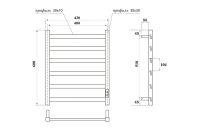 Лот: 24981792. Фото: 5. Полотенцесушитель POINT Атлант