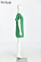Лот: 8887899. Фото: 3. Летнее зелёное платье. Размер... Одежда, обувь, галантерея