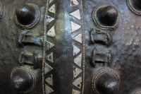 Лот: 17452377. Фото: 5. Аутентичный эфиопский кожаный...