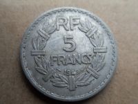 Лот: 16333714. Фото: 2. 5 франков 1949 Франция. Монеты