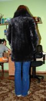 Лот: 4679087. Фото: 3. Шуба мутоновая. Размер 44-46. Одежда, обувь, галантерея