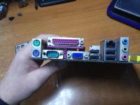 Лот: 18619980. Фото: 2. Материнская плата Foxconn G41MXE... Комплектующие