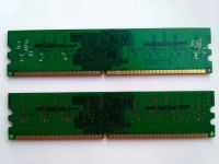 Лот: 16945264. Фото: 2. Оперативная память DDR2, 1+1GB. Комплектующие