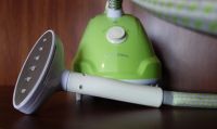 Лот: 22141425. Фото: 2. Отпариватель для одежды Lentel... Мелкая бытовая техника
