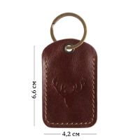 Лот: 25614845. Фото: 4. Брелок кожаный для ключа, метка... Красноярск