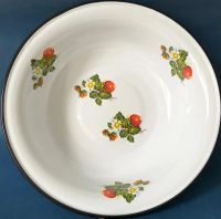 Лот: 7835586. Фото: 3. 🍚🍒 Миска эмалированная большая... Домашний быт