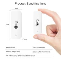 Лот: 21590792. Фото: 3. Датчик MOES WiFi Temperature and... Компьютеры, оргтехника, канцтовары