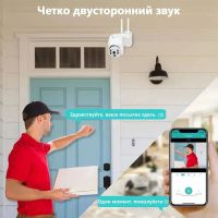 Лот: 21643064. Фото: 2. IP камера поворотная 5,0 Mpix... Периферия