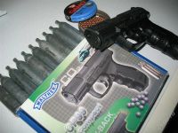 Лот: 1165229. Фото: 2. Пневматический Пистолет Walther... Военно-спортивные игры