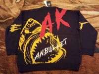 Лот: 15316449. Фото: 2. Свитер с узором акула на спине... Мужская одежда