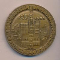 Лот: 17953027. Фото: 2. Польша 1975 медаль Гданьск 30... Значки, медали, жетоны