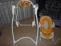 Лот: 1850899. Фото: 2. Электрокачели Graco Swing'n'bounce... Дети растут