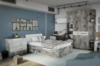 Лот: 23672323. Фото: 3. Шкаф для одежды Hoff Хадсон. Мебель