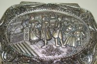 Лот: 12675889. Фото: 8. Шкатулка винтажная с галантной...