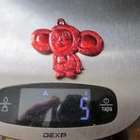 Лот: 18339249. Фото: 6. Игрушка ёлочная Чебурашка малиновый...